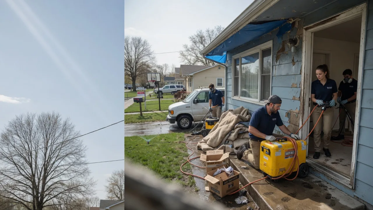 Basement Flood Cleanup in Medaryville, IN near me